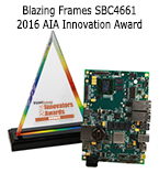 Blazing Frames SBC4661 wins AIA Innovation Award